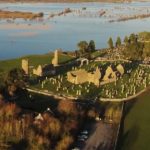 Clonmacnoise from air